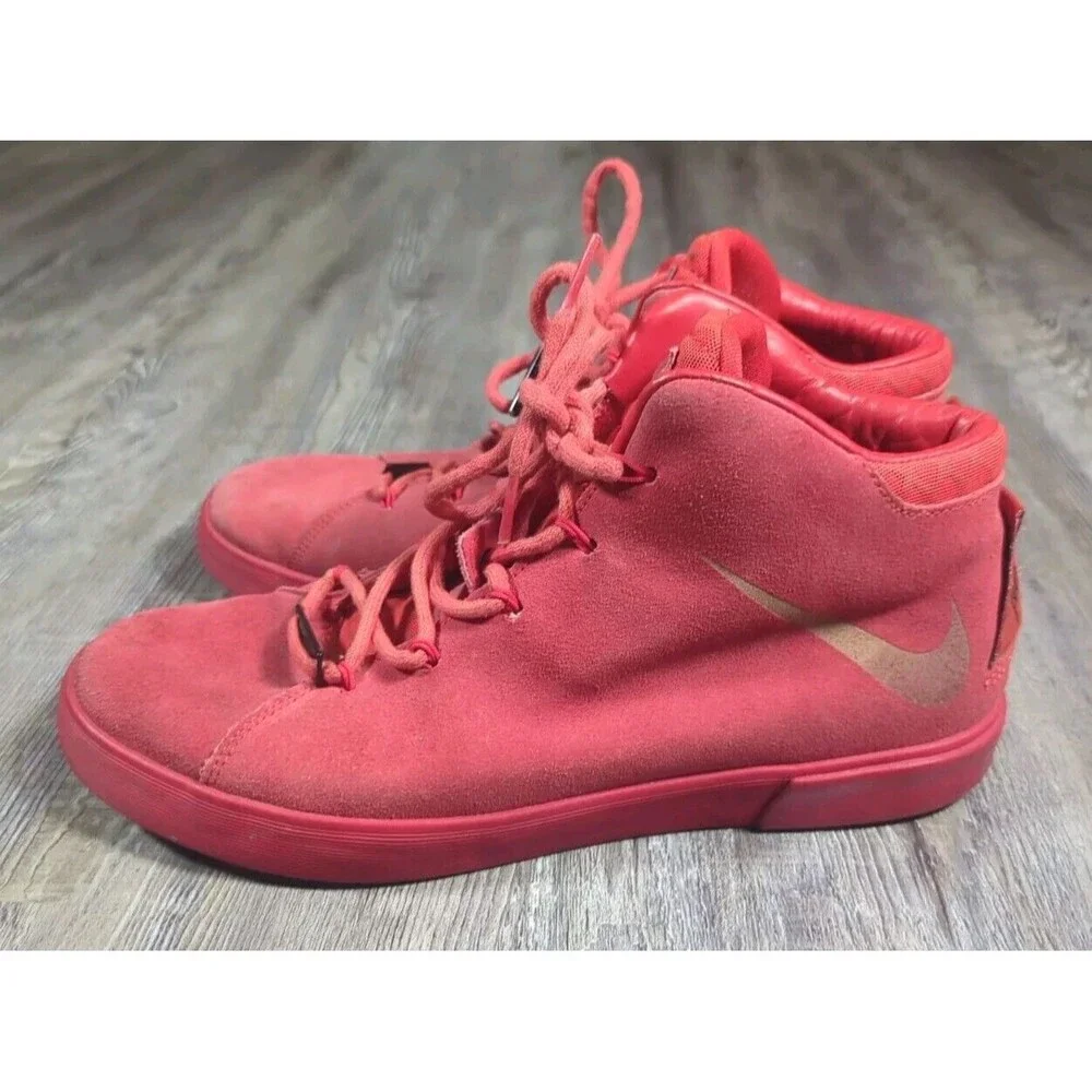 Nike LeBron 12 Red NSW Lifestyle Men's Size 8.5  716417-600